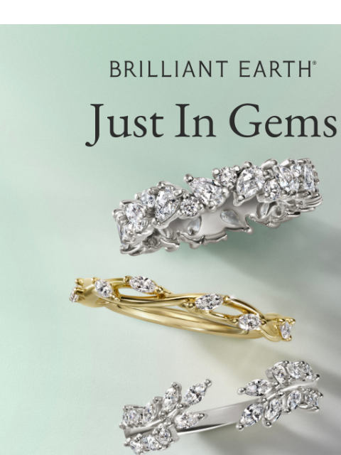 brilliantearth newsletter: JUST DROPPED: Wedding bands to love now & forever