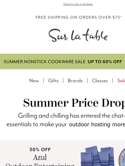 surlatable newsletter: Your Backyard Called—It Wants a Party
