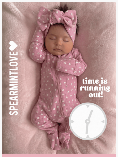 spearmintlove newsletter: Act Fast! This Collection Won't Last 💨