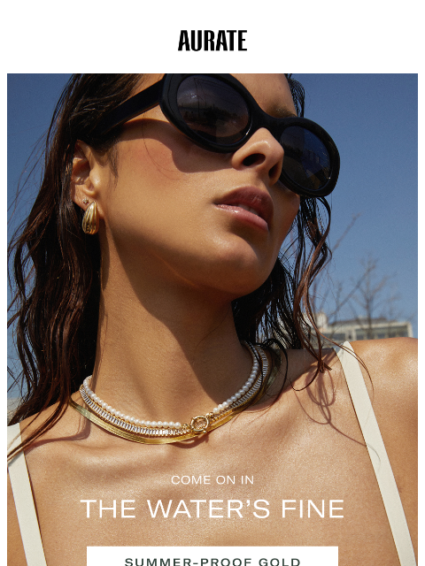 auratenewyork newsletter: Dive Right In