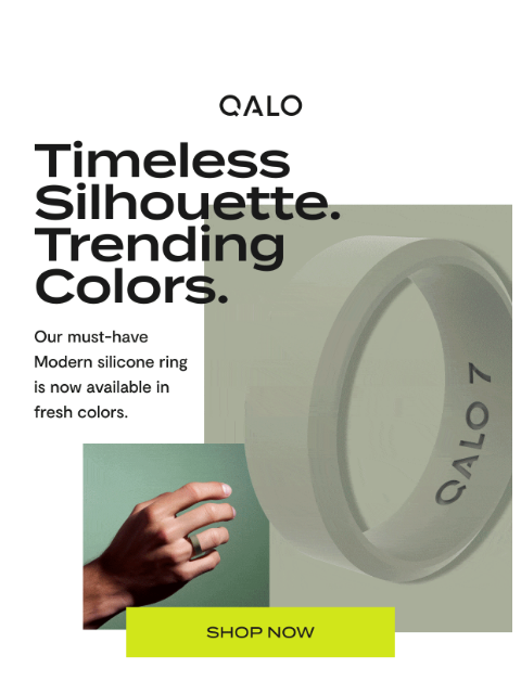 qalo newsletter: Need a summer ring refresh?