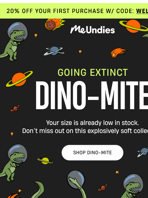 meundies newsletter: Your size is selling out...