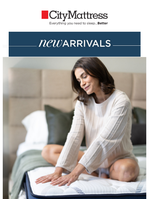 citymattress newsletter: Meet the New City Mattress Collection