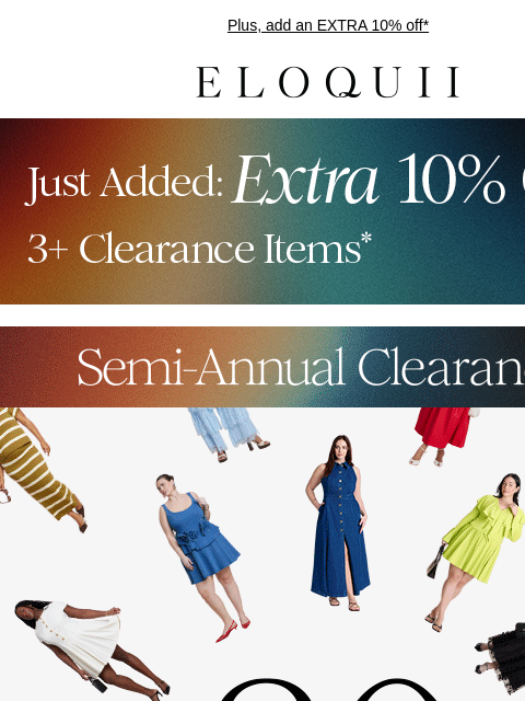 eloquii newsletter: Psst...prices *just* dropped lower