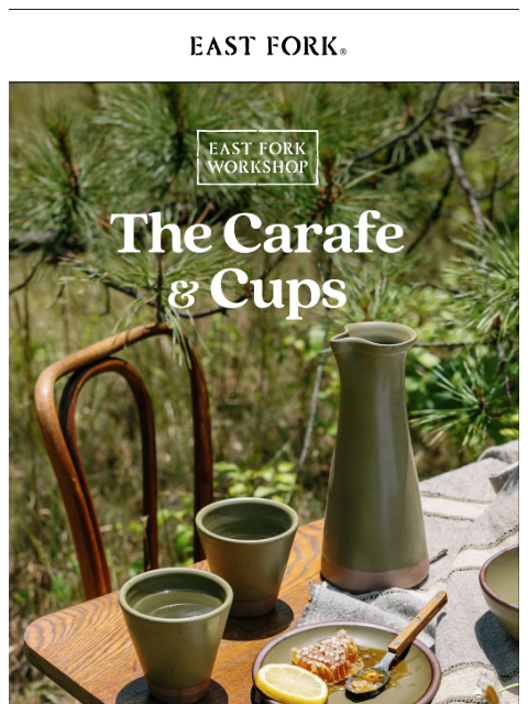 eastfork newsletter: Shop the Workshop drop