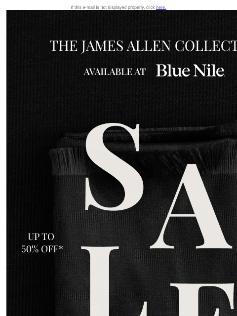 bluenile newsletter: Explore the James Allen Collection