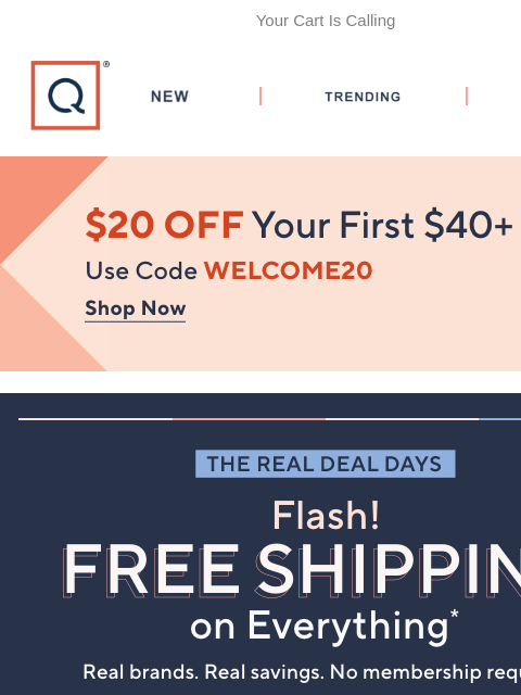 qvcemail newsletter: Don’t Wait! Free Ship Ends at 11:59pm ET