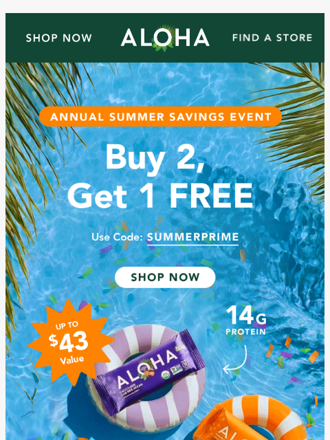 aloha newsletter: Start your summer the right way
