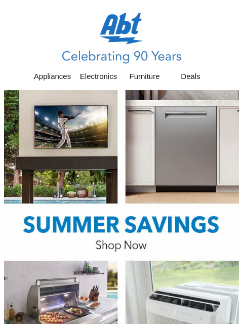 abt newsletter: Summer Deals Are Heating Up
