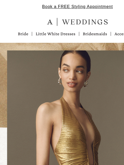 anthropologie newsletter: Dresses in sequin, paillette & more