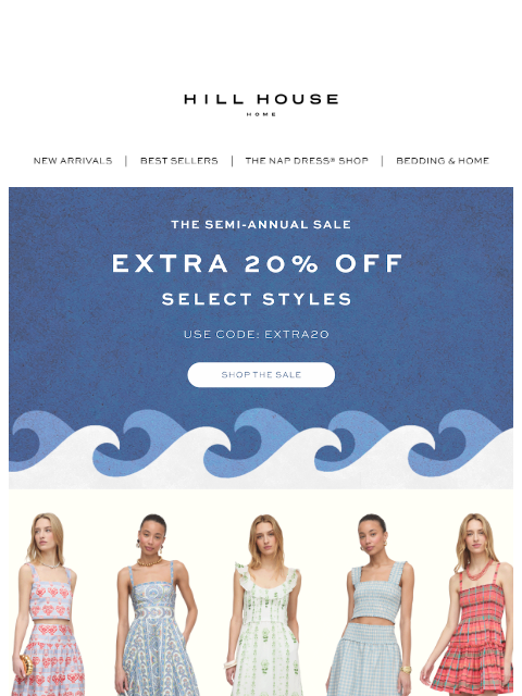 hillhousehome newsletter: ICYMI: THE SEMI-ANNUAL SALE IS HERE