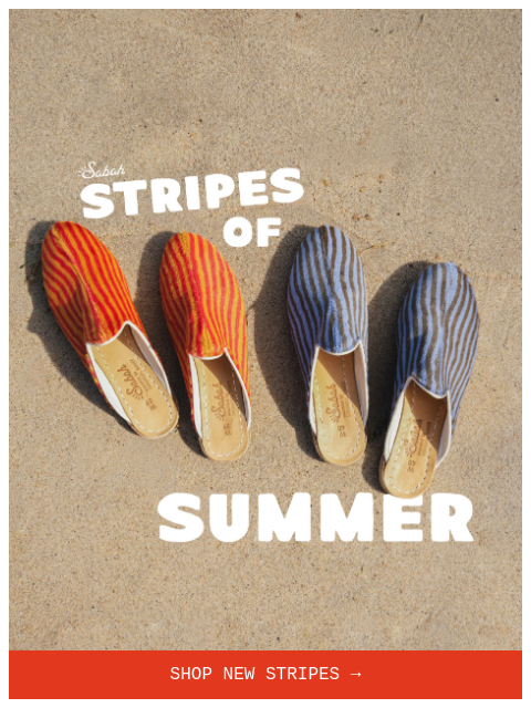 sabah newsletter: The Stripes of Summer ⛵🌊