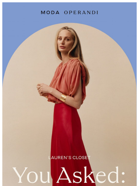 modaoperandi newsletter: You asked: summer WEDDINGS