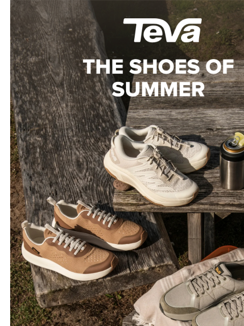 teva newsletter: These summer shoes are having a moment...
