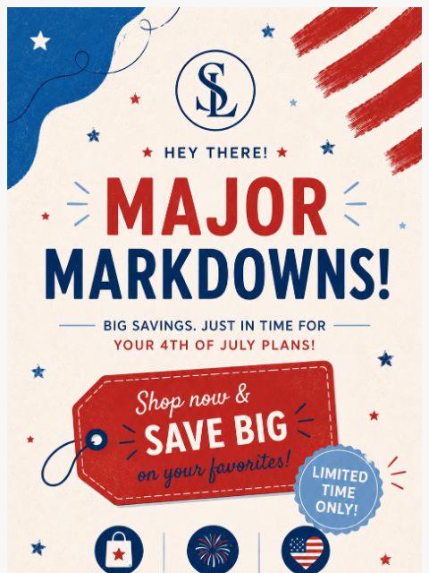 spearmintlove newsletter: 🇺🇸 Major 4th of July Markdowns Are Here