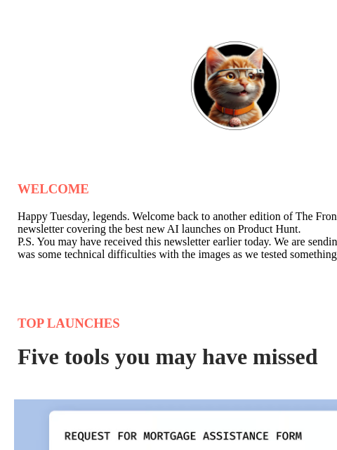 producthunt newsletter: Agents get burner accounts