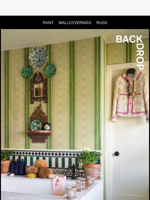 backdrophome newsletter: LIBERTINE FOR YOUR WALLS
