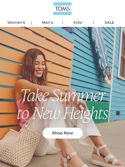 toms newsletter: Wedges That Wow