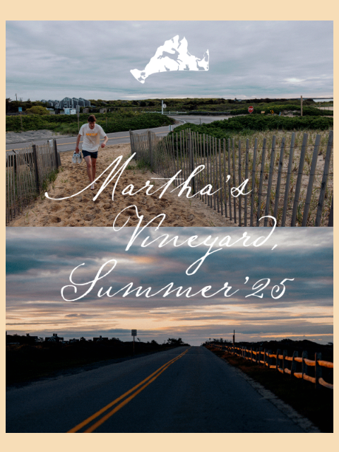 tracksmith newsletter: Summer Staples with Vineyard Versatility