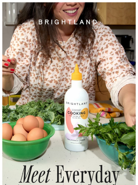 brightland newsletter: Your Pan's New Favorite Partner