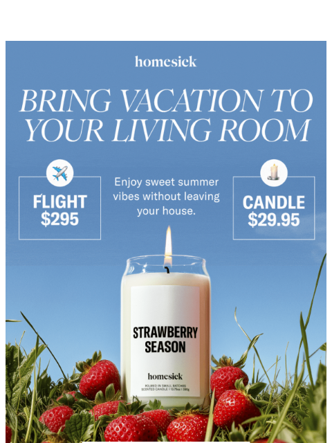 homesick newsletter: Don’t book those flights