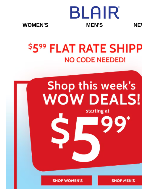 blair newsletter: Think Cool🍁CAN'T-MISS Deals!