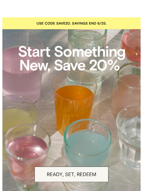 moonjuice newsletter: your first order = 20% off