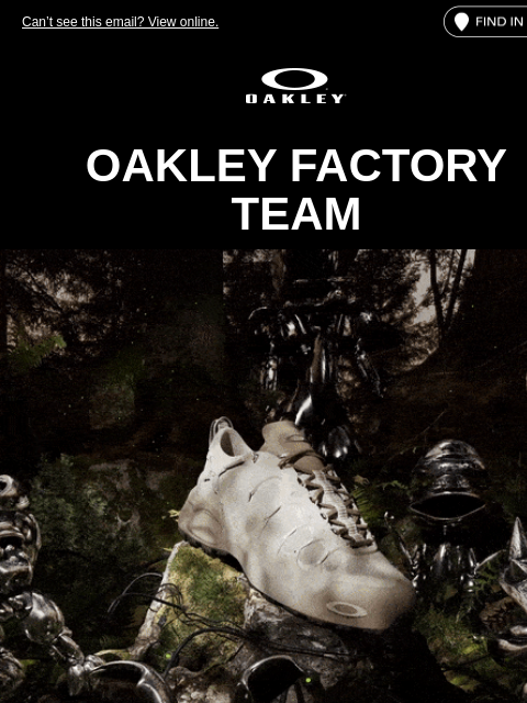 oakley newsletter: New Drop | The Latest Oakley Factory Team Collecti...