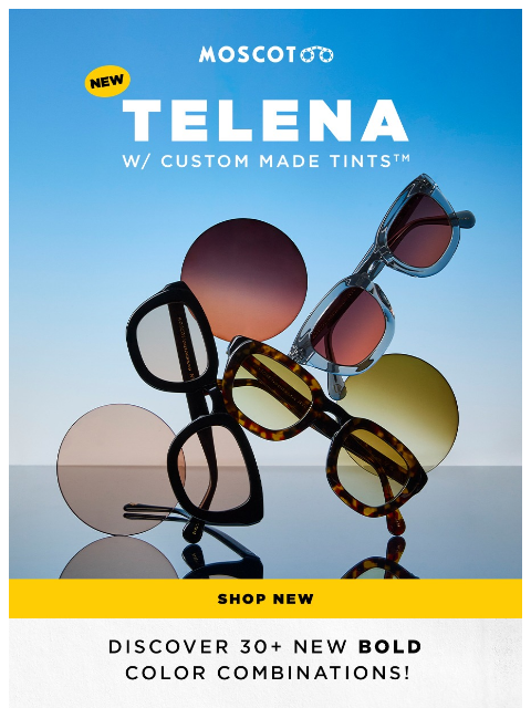 moscot newsletter: Introducing The NEW TELENA!