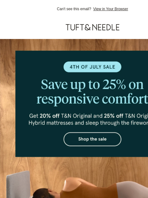 tuftandneedle newsletter: Get excited 🧨