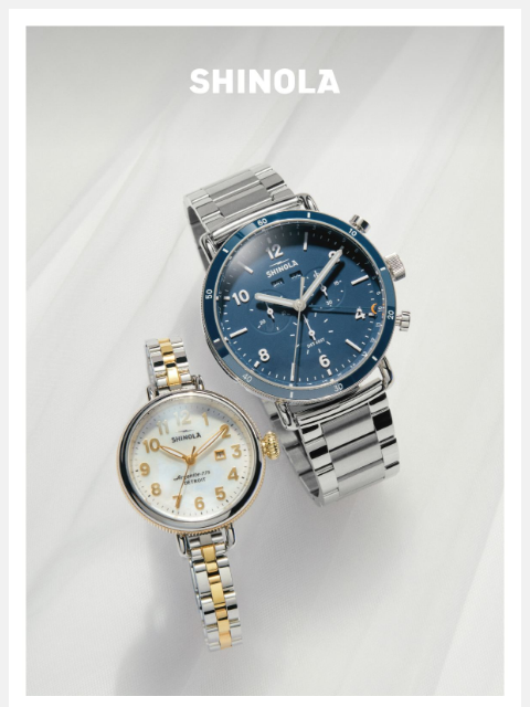 shinola newsletter: The Wedding Gift Edit