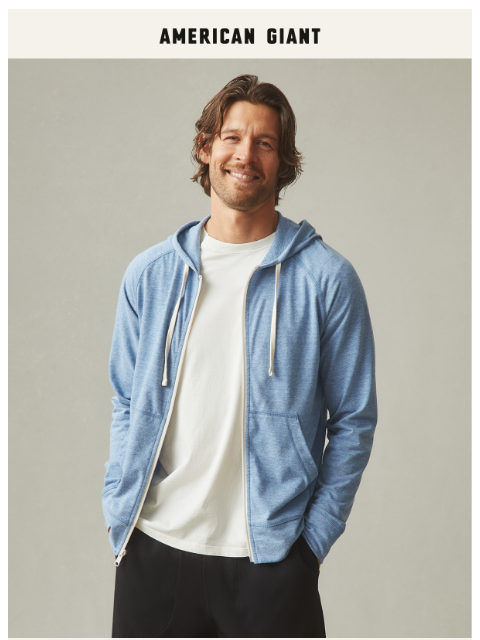 american-giant newsletter: Your Summer Hoodie in New Colors