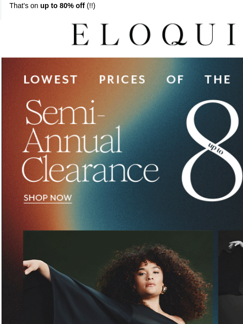 eloquii newsletter: FURTHER REDUCTIONS TAKEN
