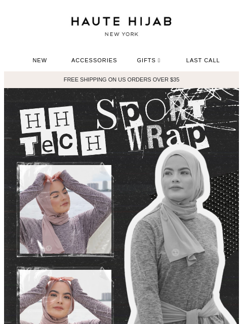 hautehijab newsletter: Tech Wrap Spotlight! Known to keep you cool 🧊