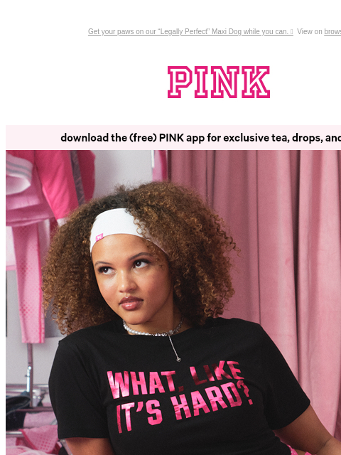 vspink newsletter: Name a More Fab Collab (We'll Wait) 🙇‍♀️