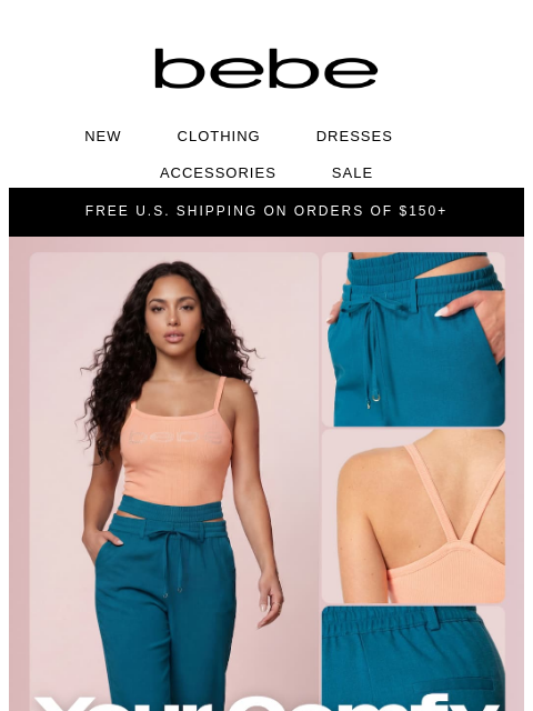 bebe newsletter: Comfy, But Make It Cute 🎀