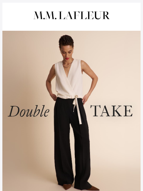 mmlafleur newsletter: Instant Outfit Refresh