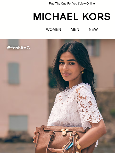 michaelkorsmail newsletter: Handbags That Prove Their Hero Status 💫