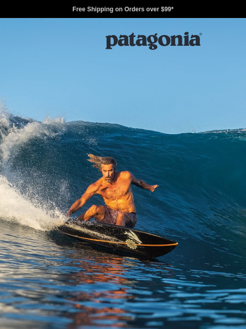 patagonia newsletter: It’s all good in boardshorts