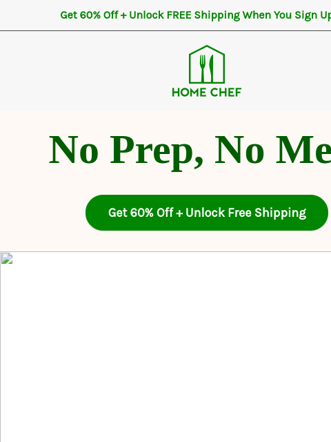 homechef newsletter: Easy meals are waiting for you 🫶