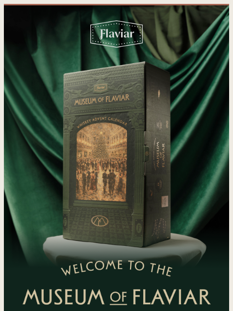 flaviar newsletter: PREORDER NOW: The 2026 Whiskey Advent Calendar is ...