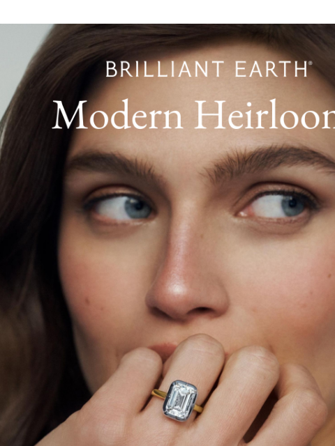 brilliantearth newsletter: An iconic vintage-inspired ring style, rediscovere...