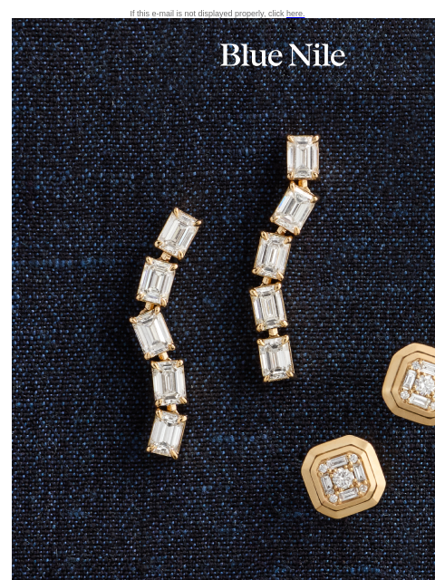 bluenile newsletter: Save Up to 30% Off* Select Earrings