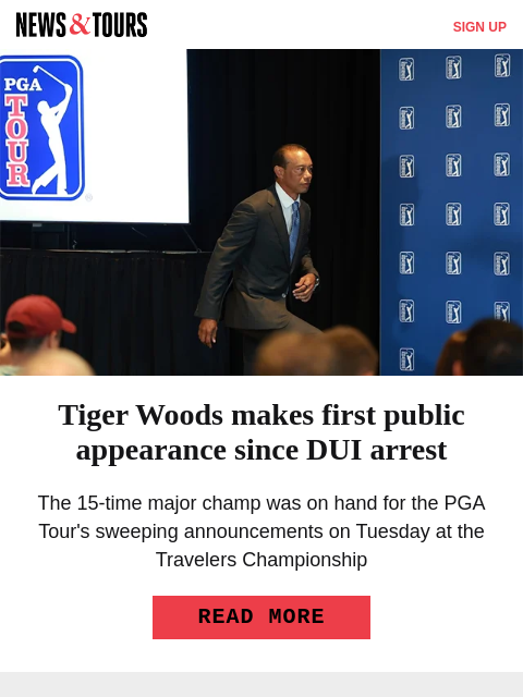 golfdigest newsletter: Long overdue, the PGA Tour just reinvented itself