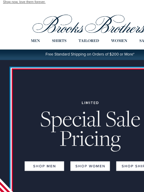 brooksbrothers newsletter: Sale prices just got better—enjoy further markdown...