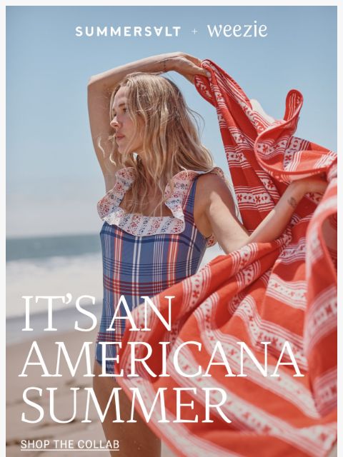 summersalt newsletter: An Iconic Summer Pairing
