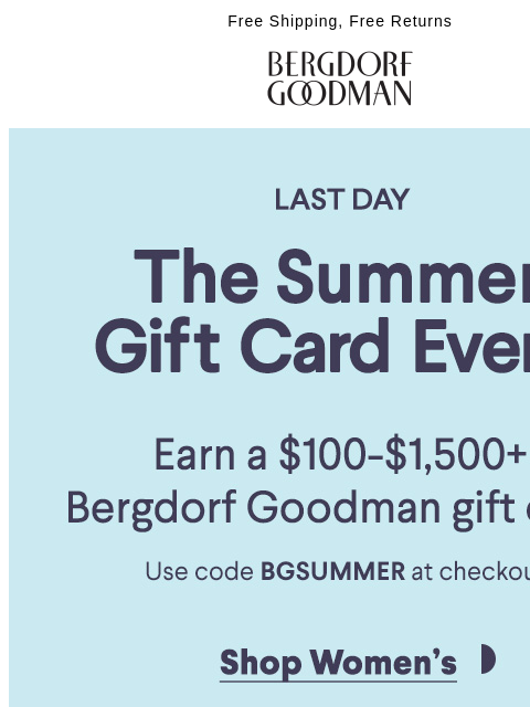 Shop the Gift Card Event and use code BGSUMMER at checkout. ͏ ͏ ͏ ͏ ͏ ͏ ͏ ͏ ͏ ͏ ͏ ͏ ͏ ͏ ͏ ͏ ͏ ͏ ͏ ͏ ͏ ͏ ͏ ͏ ͏ ͏ ͏ ͏ ͏ ͏ ͏ ͏ ͏ ͏ ͏ ͏ ͏ ͏ ͏ ͏ ͏ ͏ ͏ ͏ ͏ ͏ ͏ ͏ ͏ ͏ ͏ ͏ ͏ ͏ ͏ ͏ ͏ ͏ ͏ ͏ ͏ ͏ ͏ ͏ ͏ ͏ ͏ ͏ ͏ ͏ ͏