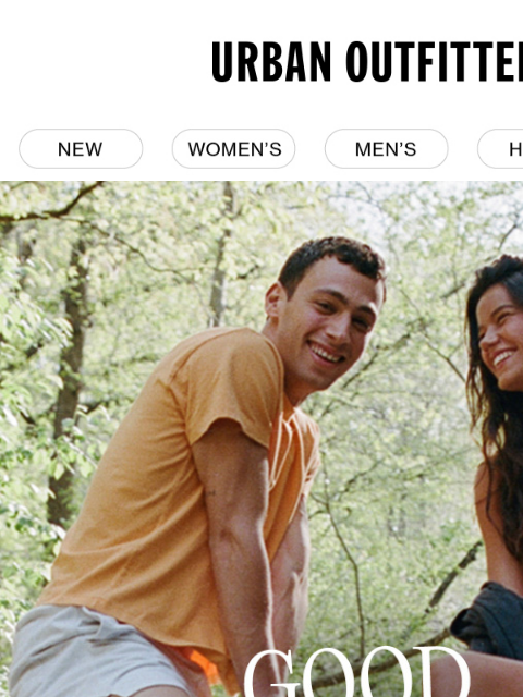 urbanoutfitters newsletter: be a good sport