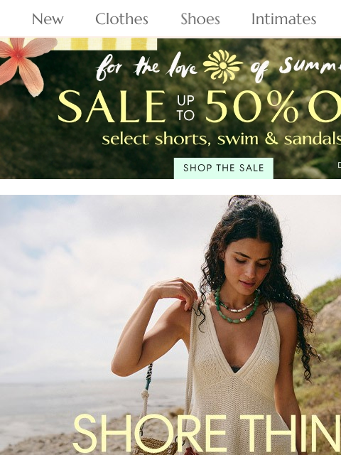 freepeople newsletter: All 👀’s on this set…