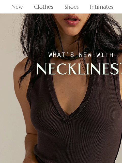freepeople newsletter: The Neria Tank is on our wishlist 🪄